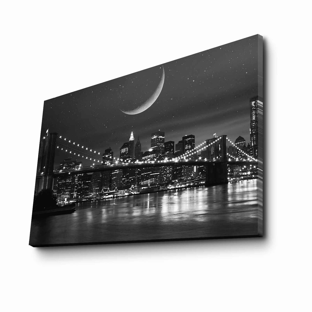 Tablou decorativ, 4570BRC-13, Canvas, Dimensiune: 45 x 70 cm, Multicolor