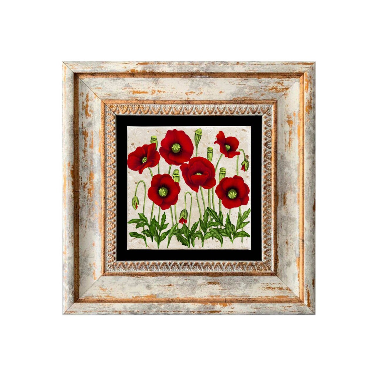 Tablou decorativ, TC357225, Cadru: 100% LEMN (Grosime: 2 cm), Multicolor - view 4