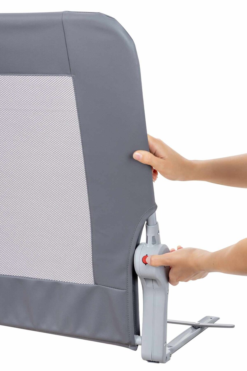 Margine de siguranta pentru pat, Wallxpert, Premium 150, Gri - imagine 3