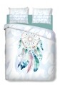 Lenjerie de pat dubla Dream Catcher, Bedora, 4 piese, 200x220, 100% bumbac, multicolor