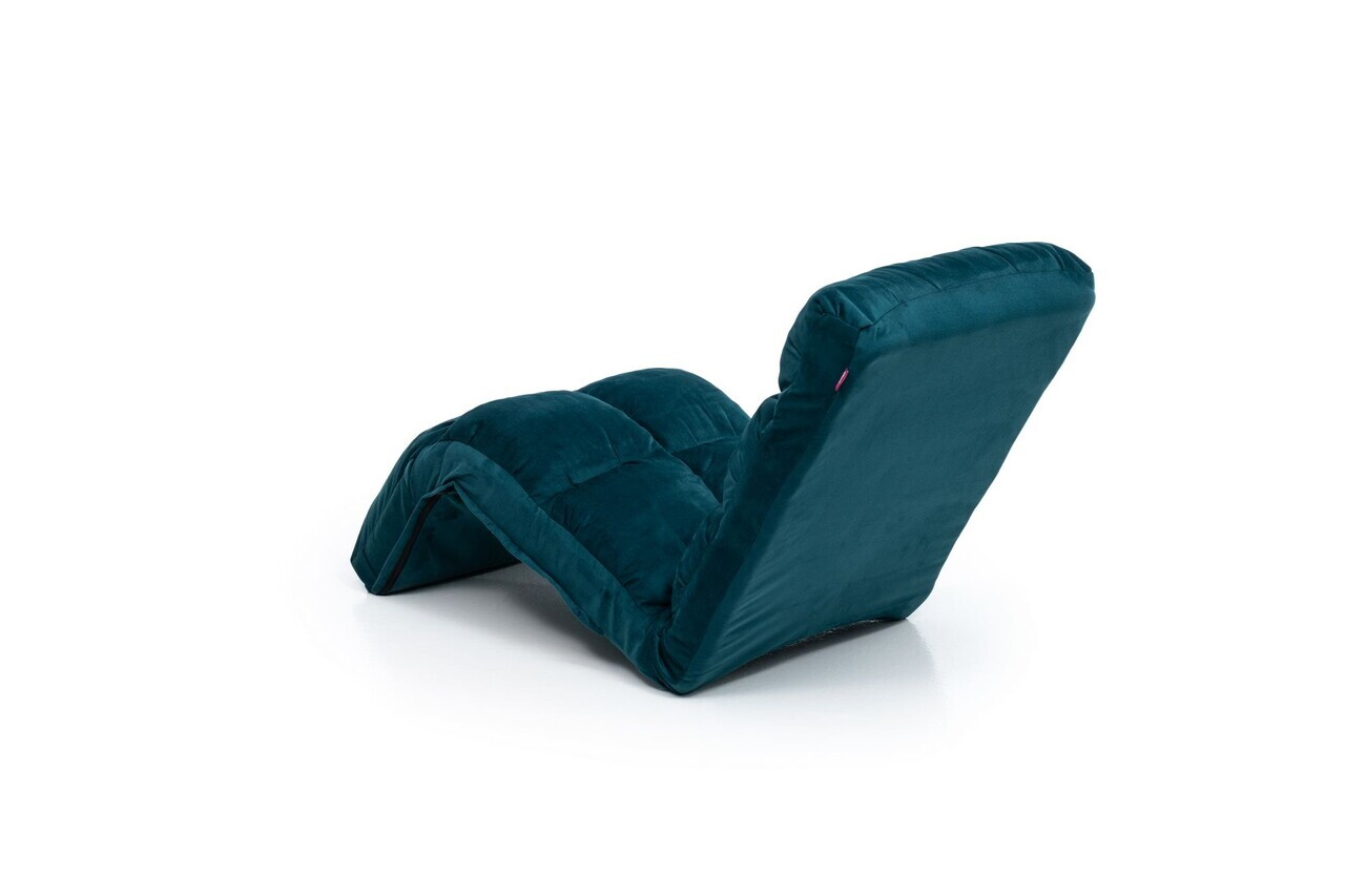 Fotoliu extensibil, Atelier del Sofa, 859FTN2349, Metal, Verde petrol — imaginea 8