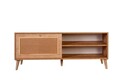 Comoda TV, Wolina, Jüt 140, 138x55x41 cm, PAL, Stejar