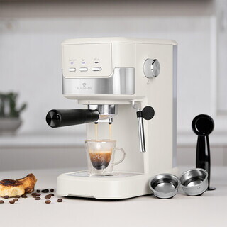Crem;Argintiu, Espressor 1.25L