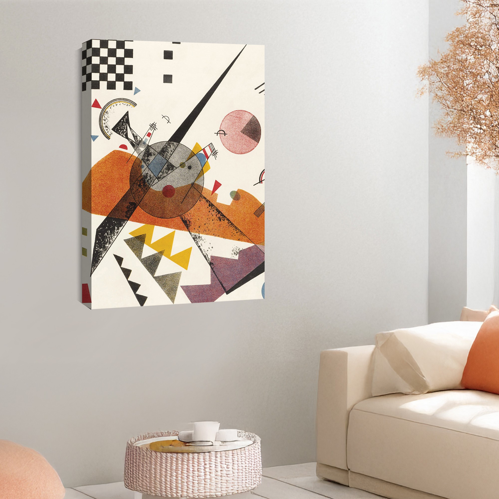 Tablou decorativ, A69CVS-092, Dimensiune: 60 x 90 cm, Multicolor