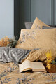 Lenjerie de pat dubla, Vera - Grey, Cotton Box, Bumbac Ranforce