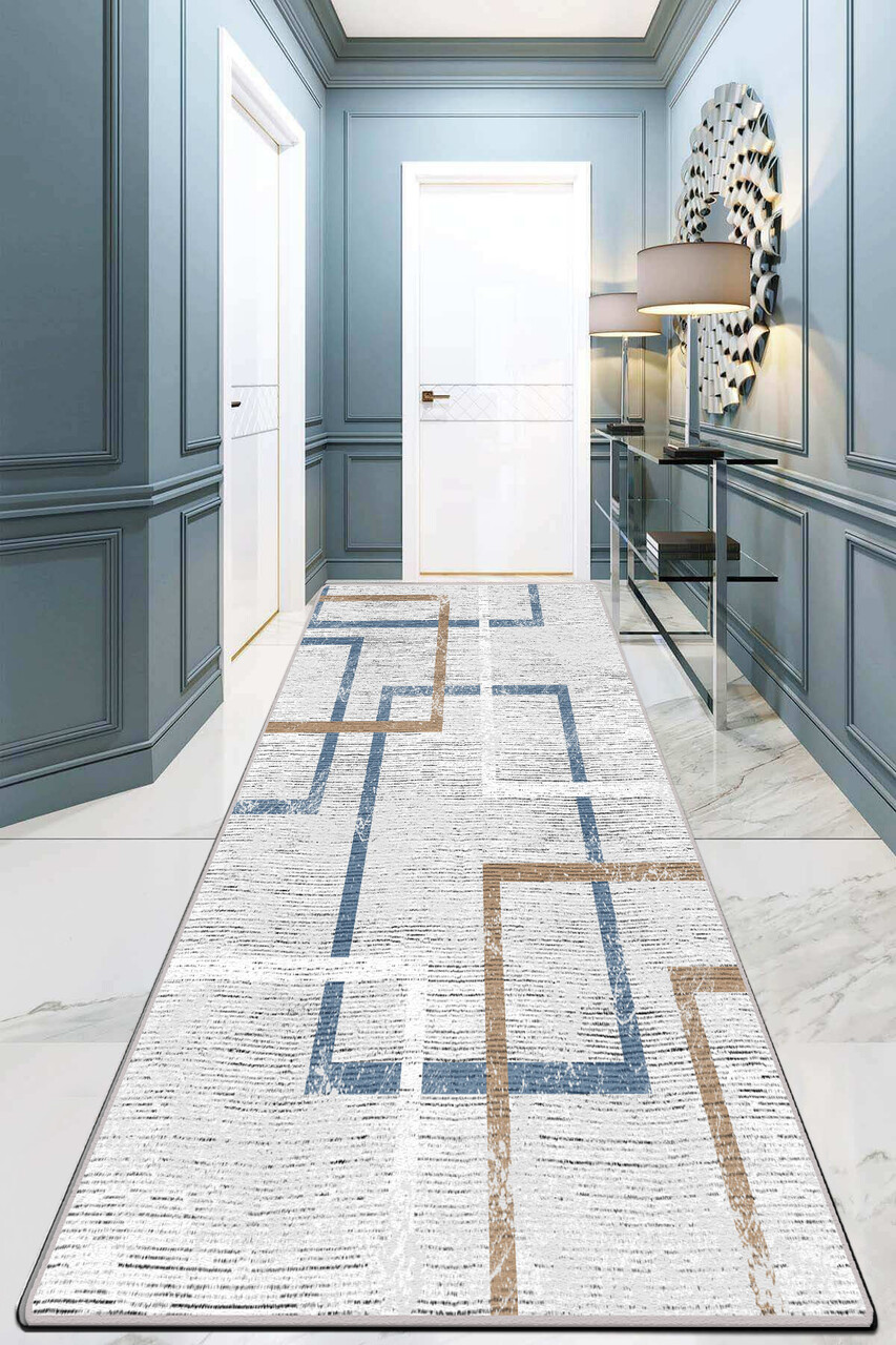 Covor, Symmetrical Djt, 80x150 cm, Multicolor