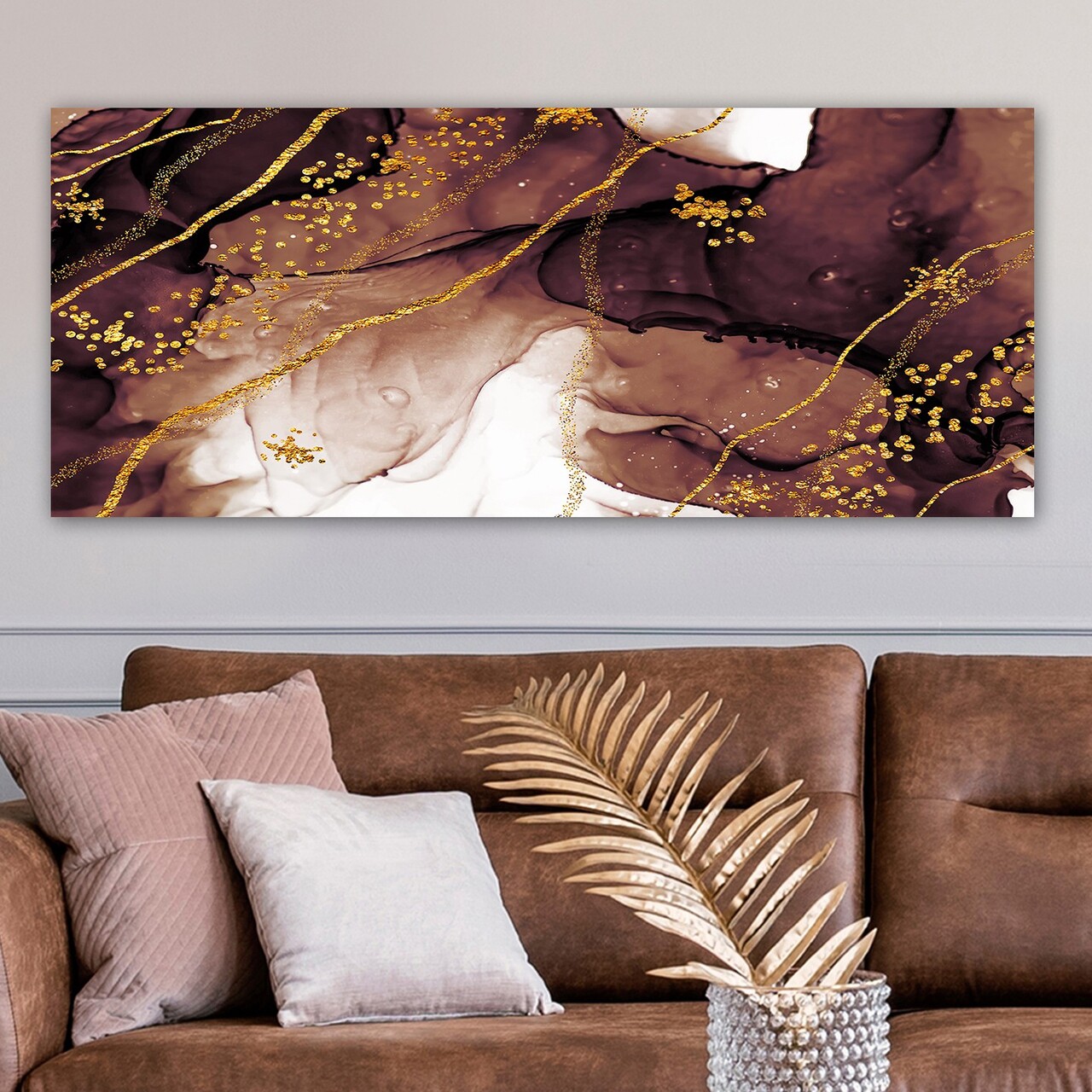 Tablou decorativ YTY1393502147_50120 Cadru: 100% LEMN (grosime: 3 cm) Multicolor