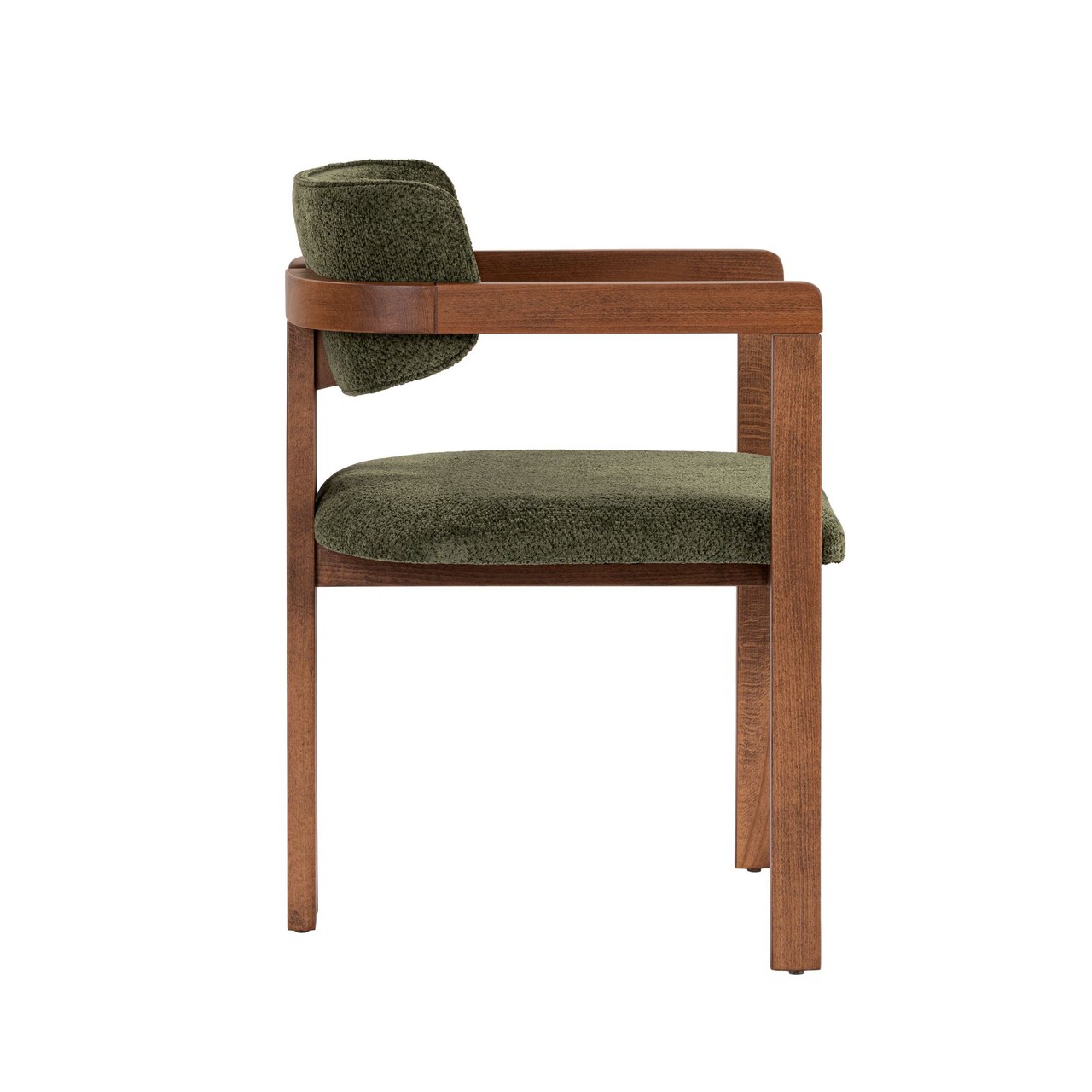 Scaun, Hanah Home, Toscana, 54x76x54 cm, Verde / Nuc - view 3