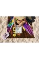 Prosop de plaja, Astacura, Enjoy Life 70, 70x130 cm, 70% poliester/30% poliamida, Multicolor