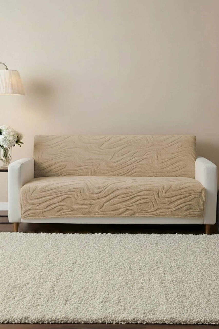 Cuvertura de pat, L'essentiel Maison, Zen 180, Poliester, Bej