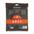 Set 40 saci de gunoi, Brabantia, PerfectFit, marimea B, 5 L, nailon, alb