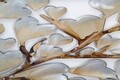 Tablou decorativ Tree Alluminium -B, Mauro Ferretti, 120x60 cm, canvas pictat manual, multicolor