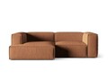 Coltar modular stanga 3 locuri, Nuria-88, Micadoni Home, 252x147x72 cm, catifea, miere