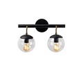Aplica de perete, Tatum, 584TTM1948, Metal, Negru