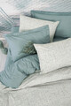 Lenjerie de pat dubla King (FR), Drops - Mint, Cotton Box, Bumbac Ranforce