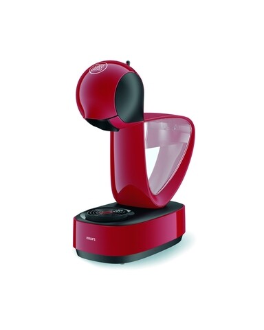 Espressor cu capsule, Krups NDG Infinissima, 1500 W, 15 bari, capacitate rezervor 1.2 L, rosu