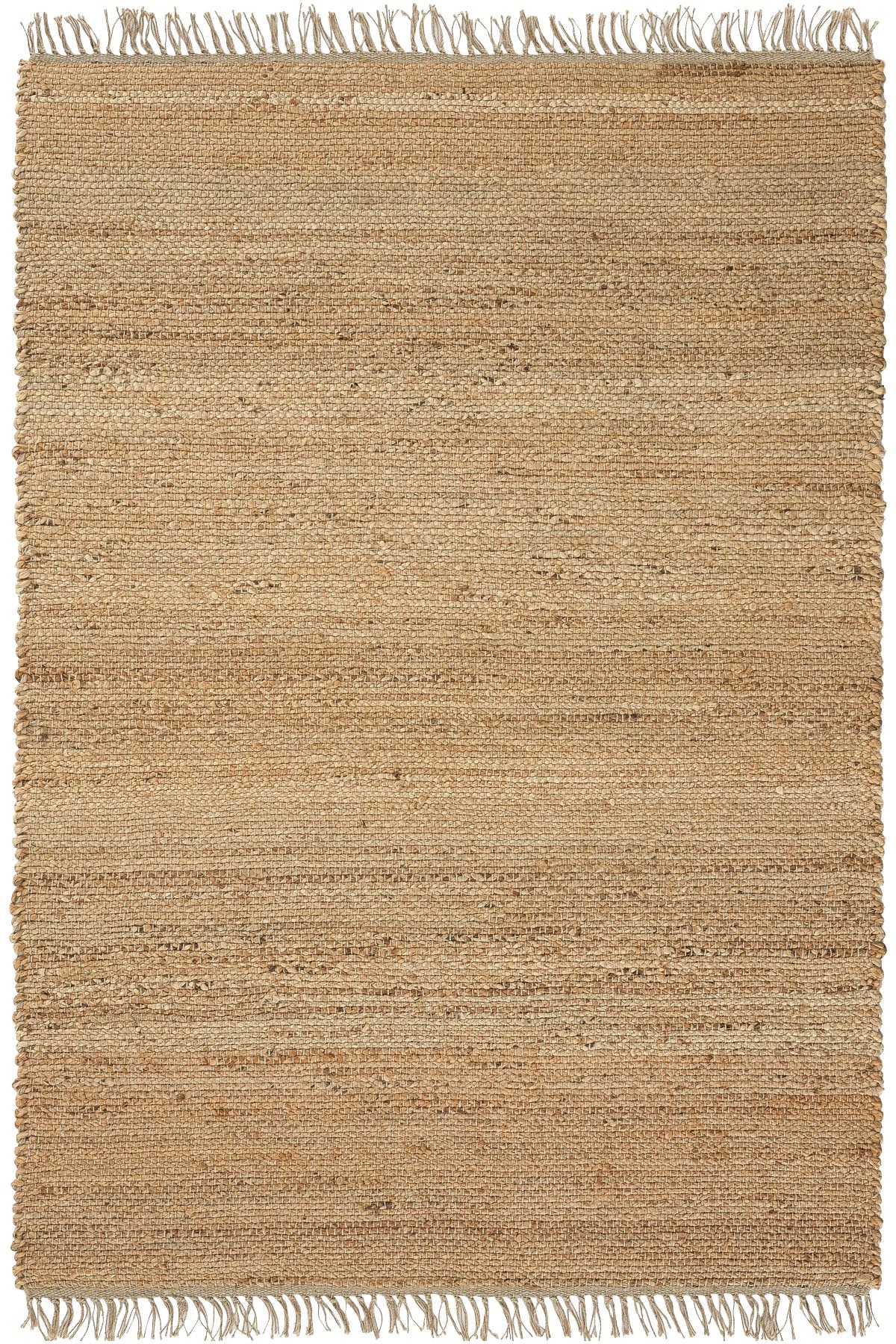 Covor, Vime 2, 80x200 cm, Iuta, Stejar / Bej