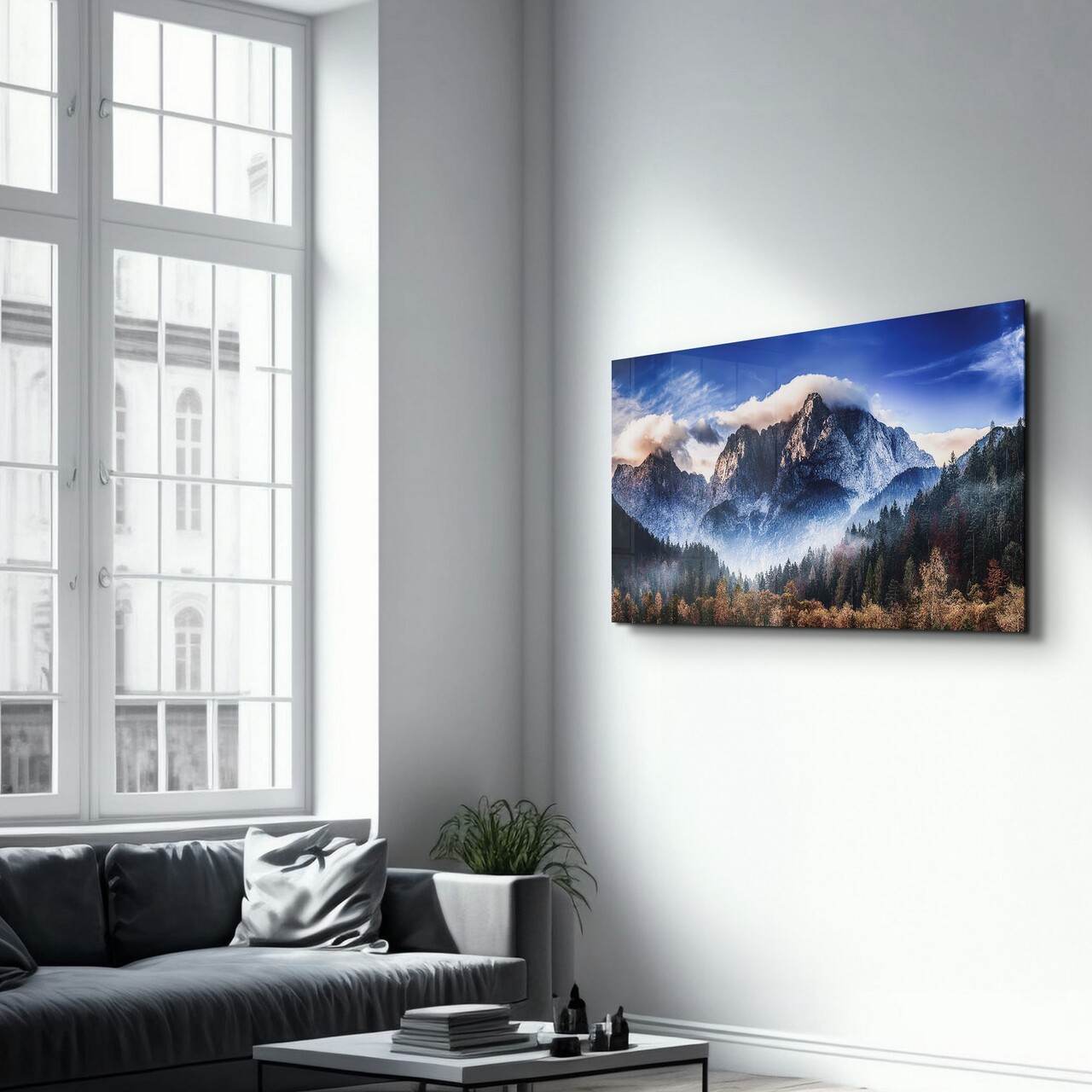 Tablou decorativ, SPR-1495, Dimensiune: 35 x 55 cm, Multicolor - view 4