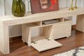 Comoda TV, Nordure, Enclave, 180x50x31 cm, PAL, Travertin