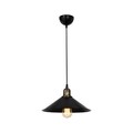 Lustra Antik Siyah, MDL.4156, Squid Lighting, 30x62 cm, 60W, antique/negru
