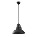 Lustra, Saglam - 3735, Opviq, 34 x 123 cm, 1 x E27, 40W, negru/auriu