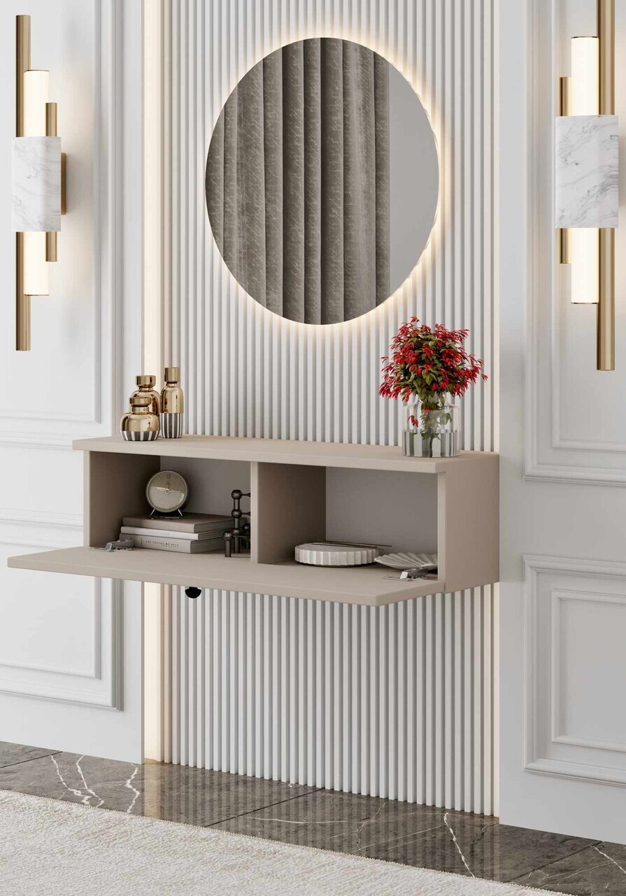 Bufet, Hanah Home, Mimosa 50, 50x26x22 cm, MDF, Gresie - view 3