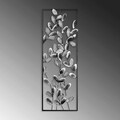 Decoratiune de perete, Olips 4, Metal, Dimensiune: 32 x 90 cm, Multicolor