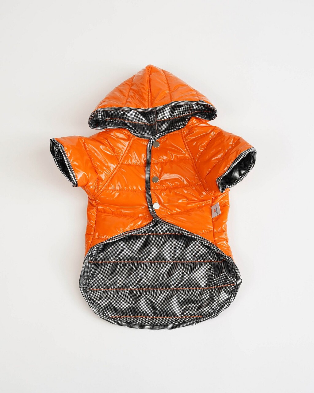 Hanorac pentru câini, Paws &amp; Whiskers, Moncler Coat, Portocaliu - view 3