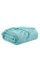 Cuvertura matlasata dubla, Sidney - Sea Green, Viaden, Bumbac;Poliester