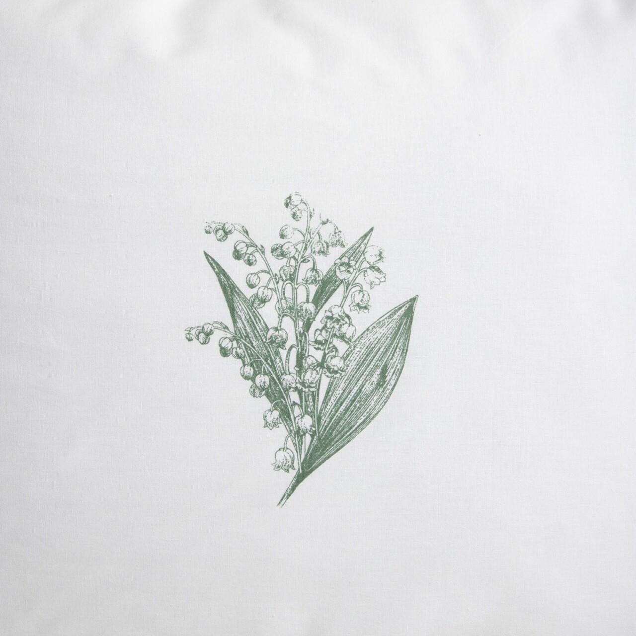 Lenjerie de pat King Size, Conwallie, Homla, 200x220 cm, 3 piese, bumbac, alb/verde - view 4
