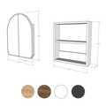 Dulap de baie, Neostill, Hope Cabinet, 12x45x50 cm, 100% CARTON DURO, Alb