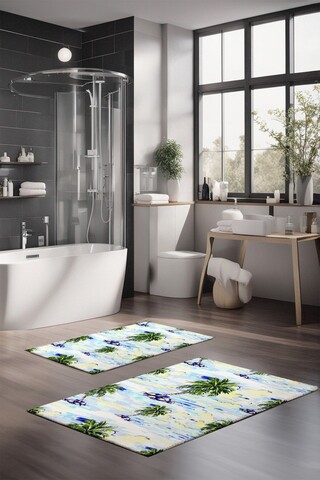Set covorase de baie, Cartwright, CT-5238, Poliester, Multicolor