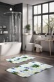 Set covorase de baie, Cartwright, CT-5238, Poliester, Multicolor