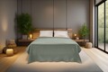 Cuvertura matlasata dubla, Hasır - Mint, ICF Bedroom, Bumbac