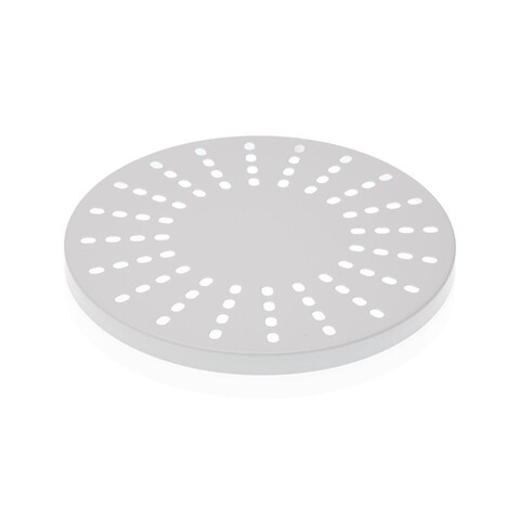 Suport pentru recipiente fierbinti sari, versa, Ø18x1 cm, metal, alb