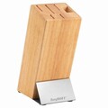 Set cutite cu suport 7 piese BergHOFF, Essentials Quadra, inox/lemn