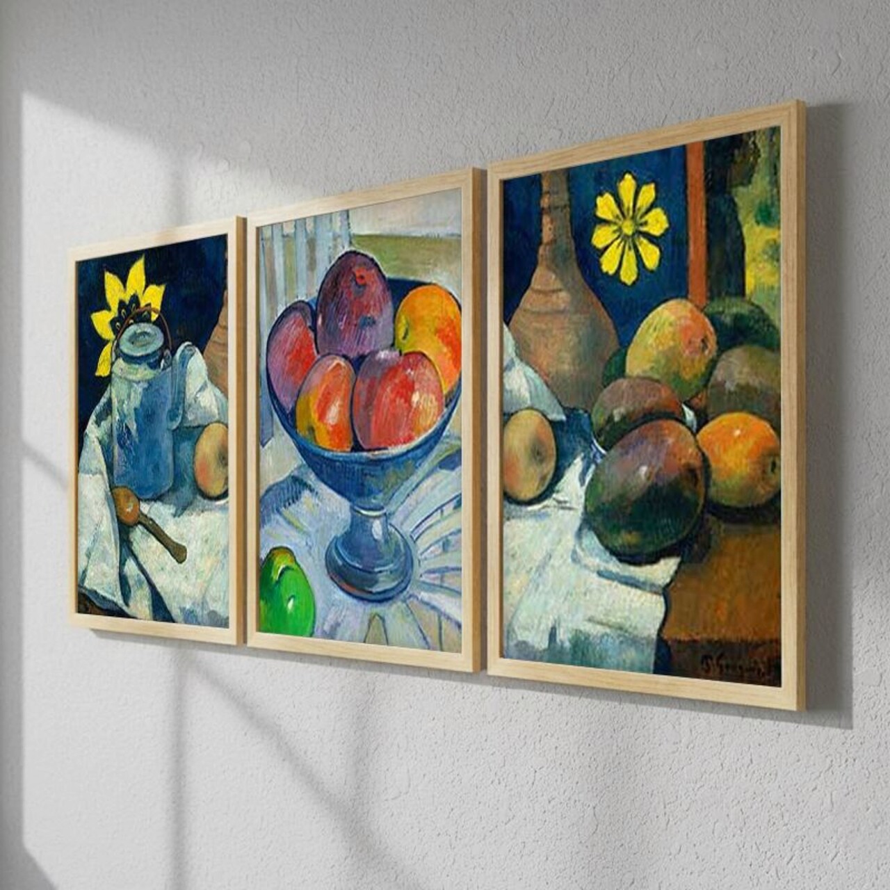 Set 3 tablouri decorative 3NTC_UN1233904 _3545 Polistiren Multicolor