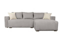 Coltar extensibil Verona Gri Reyat, 290x170x80 cm cu lada de depozitare