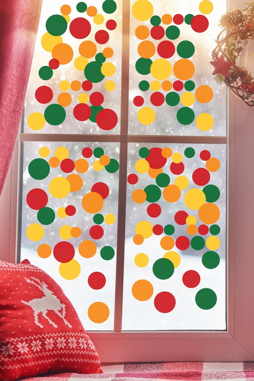 Sticker decorativ, 409037, Dimensiune: 40 x 100 cm, Multicolor