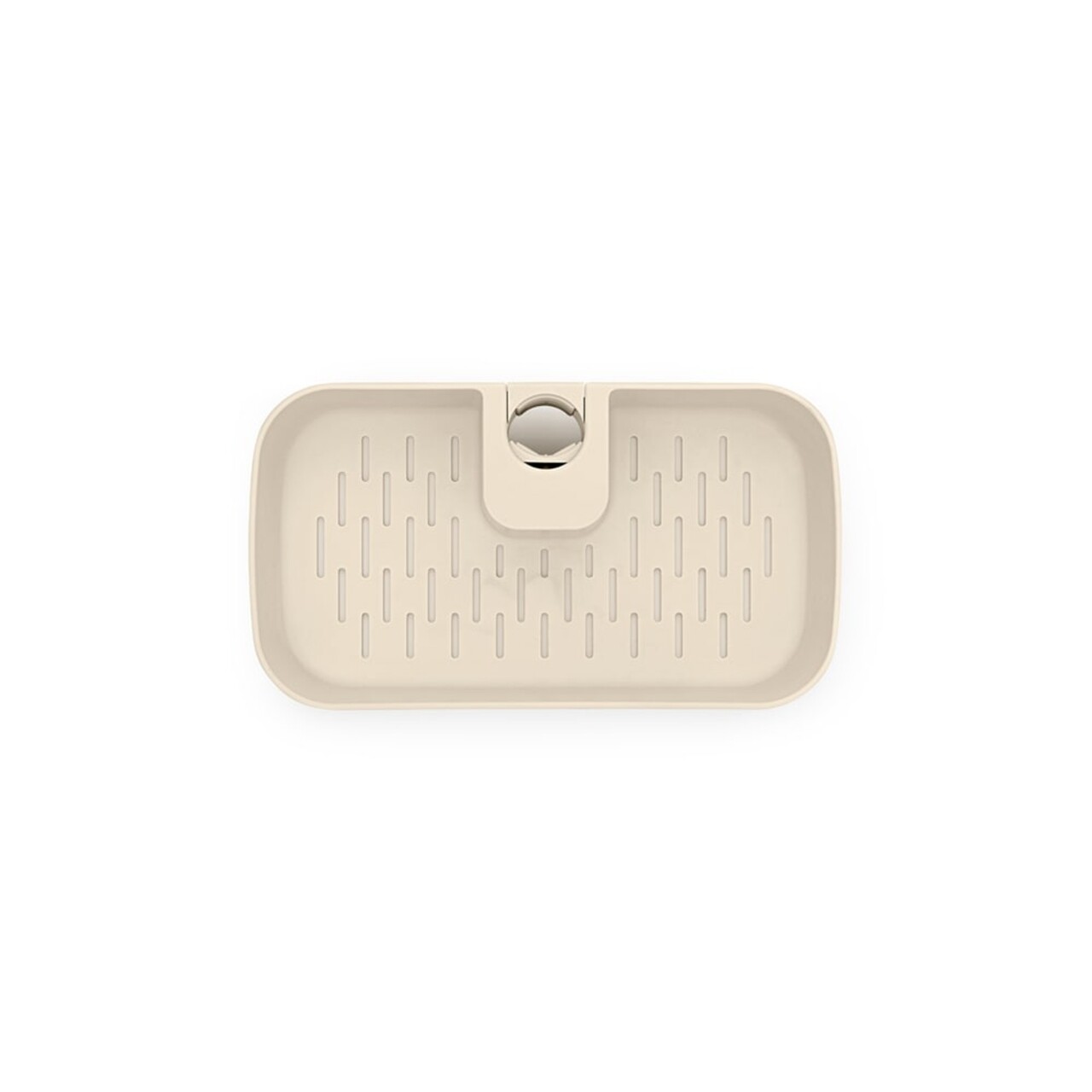 Suport baie cu montaj pe bara de dus, Brabantia, Caddy Soft Beige, 24.4x13.3x7.5 cm, polipropilena, bej - 1 | YEO