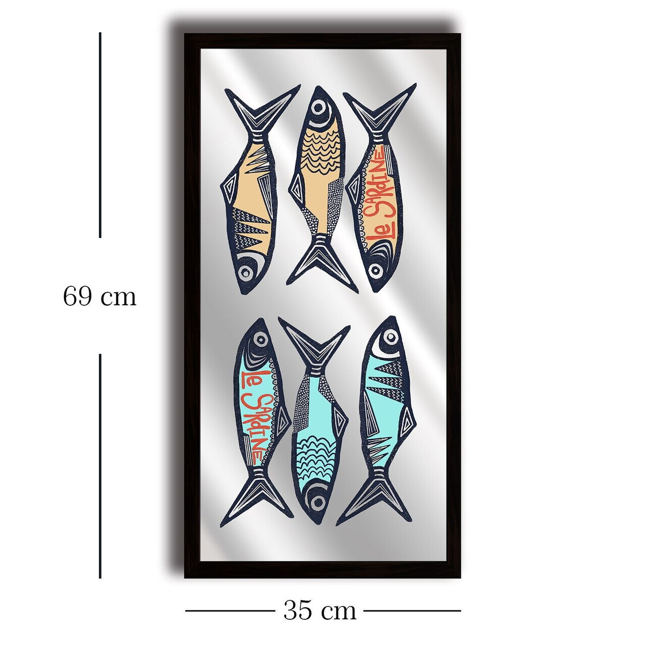 Tablou decorativ, Syhalct-022, Cadru: 100% PVC (Grosime: 2 cm), Multicolor — imaginea 4