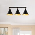 Lustra Berceste N-677, Noor, 26 x 72 cm, 3 x E27, 100W, negru