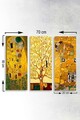 Set 3 tablouri decorative, MDF0067, MDF , 20 x 50 cm, 3 piese, Multicolor