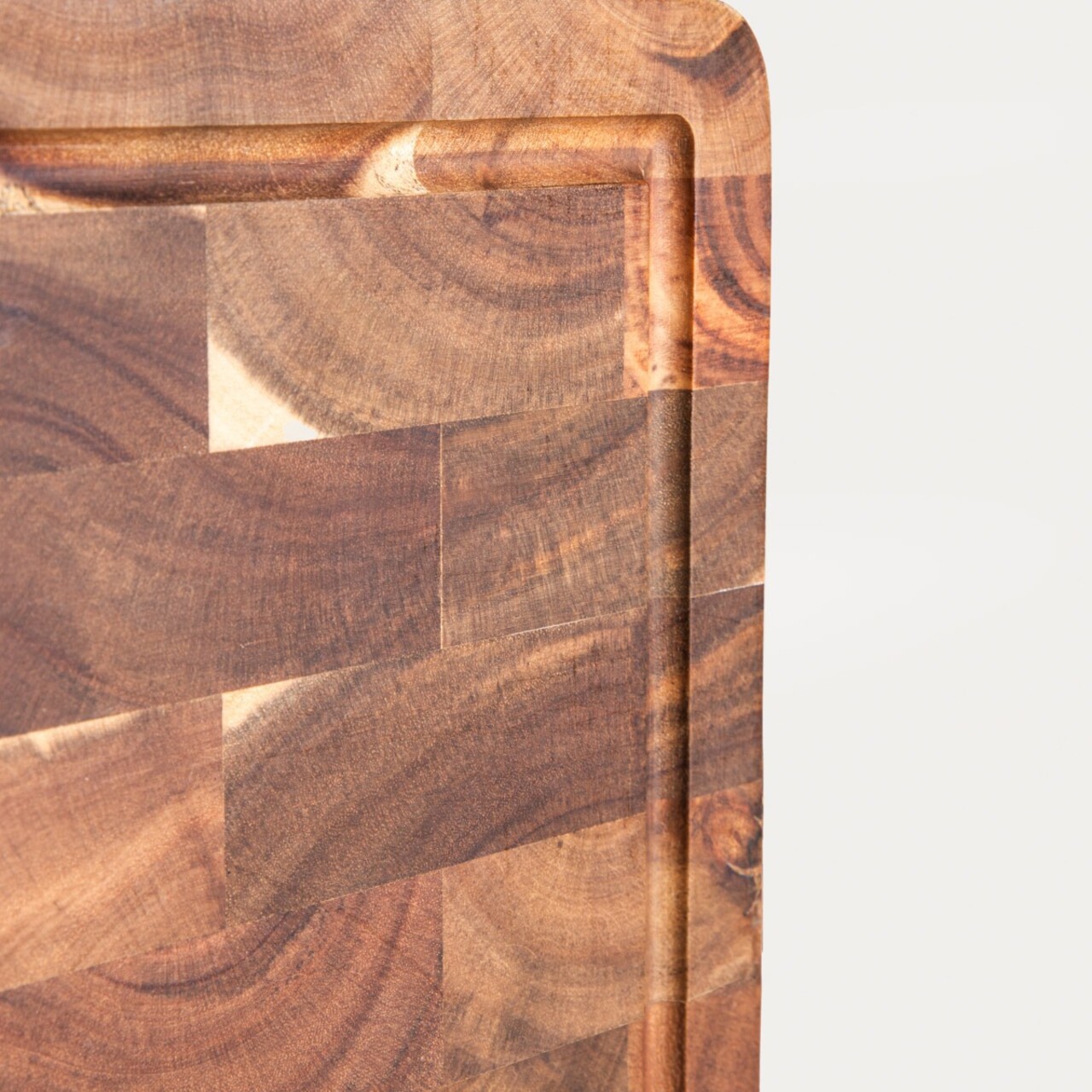 Tocator Navire, Homla, 40.5x34 cm, lemn acacia, maro