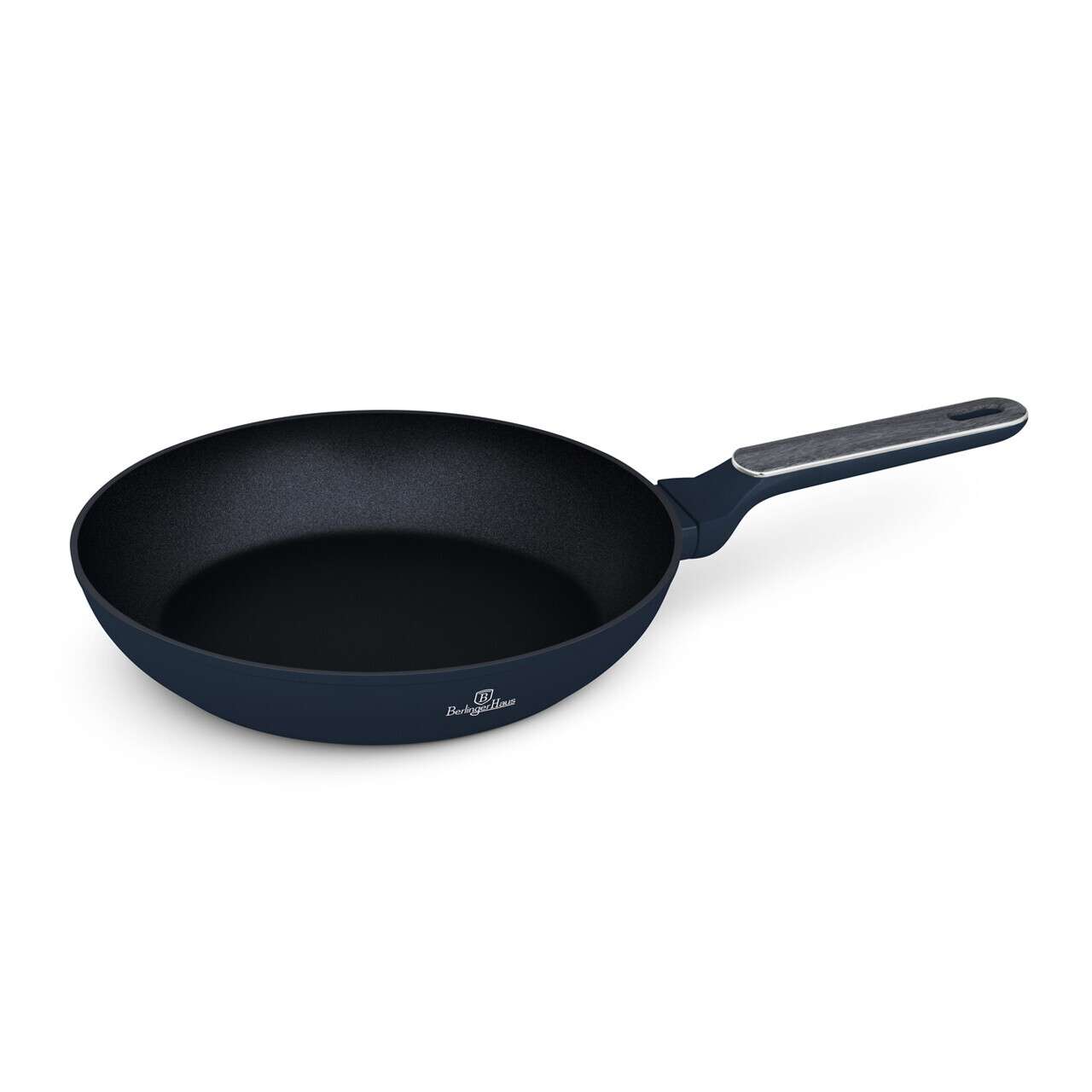 Tigaie Berlinger Haus, Deep Sea, 28 cm, 2.4 L, aluminiu forjat, albastru mat/gri - imagine 2