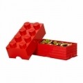 Cutie de depozitare LEGO, 12.1 L, polipropilena, rosu