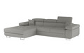 Coltar extensibil stanga 4 locuri ELTAP, Armd-364, Armando, 289x203x85 cm, lemn/poliester, gri