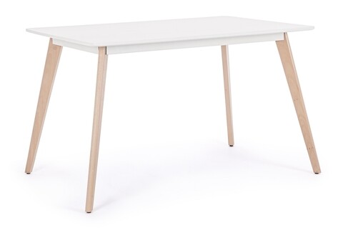 Masa michelangelo, bizzotto, 120 x 80 x 74 cm, lemn de fag/mdf