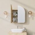 Dulap de baie, Neostill, Hope Cabinet, 12x45x50 cm, 100% CARTON DURO, Bej
