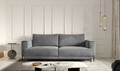 Canapea extensibila 4 locuri ELTAP, SO-DAL-06SO, Dalia, 248x84x95 cm, lemn/poliester, gri